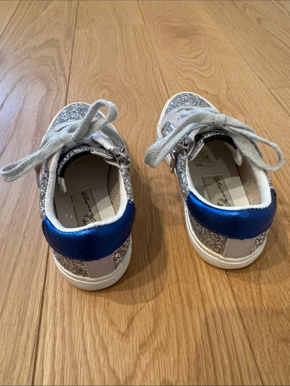 Vintage Havana Blair Silver Glitter Sneaker